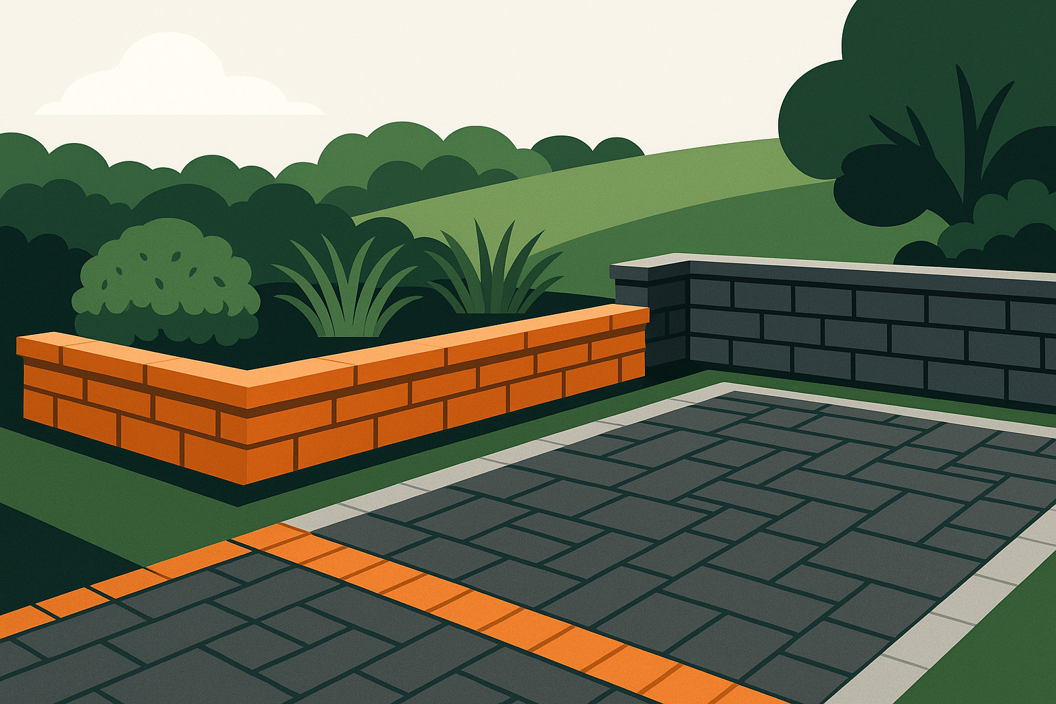 Oceanside Custom Hardscapes website preview